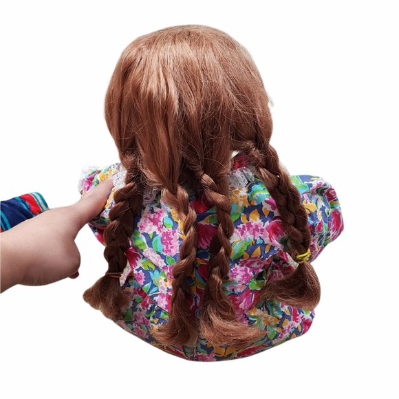 [Vintage] 1991 Wangs Intl Porcelain Soft Body Doll - Picture 2 of 4